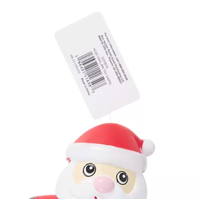 Product Merry & Bright® Vinyl Santa Dog Toy