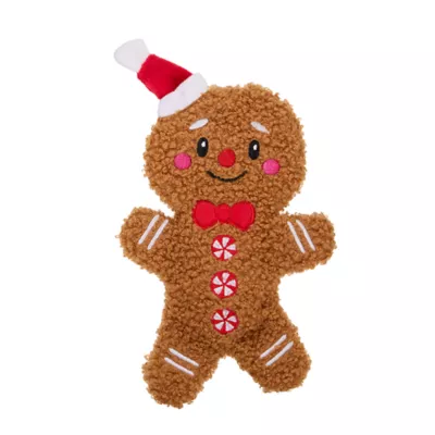 Product Merry & Bright® Gingerbread Crinkle Dog Toy