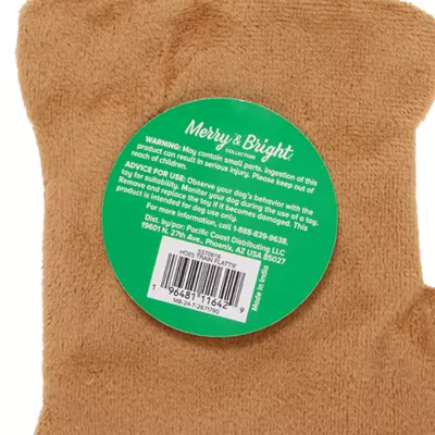 Product Merry & Bright® Holiday Crinkle Train Dog Toy