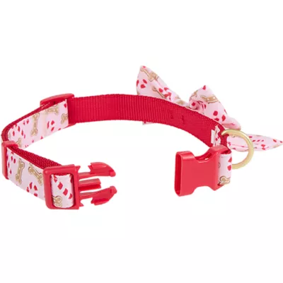 Product Merry & Bright® Pink Candy Cane Collar