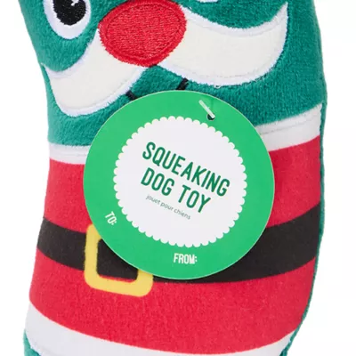 Product Merry & Bright® Holiday Santa Pickle Plush Toy