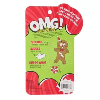 Product OMG Surprise® Gingerbread Dog Toy