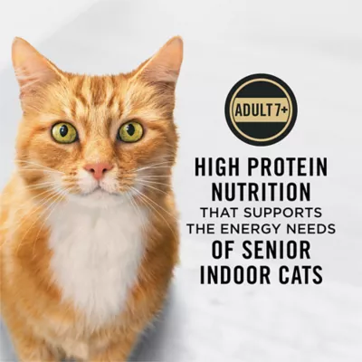 Purina Pro Plan Dry Cat Food - Adult 7+, Indoor, Chicken & Rice, 7 LB - Image 2