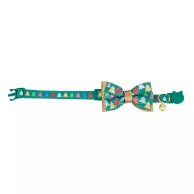 Product Merry & Bright® Trees Cat Collar