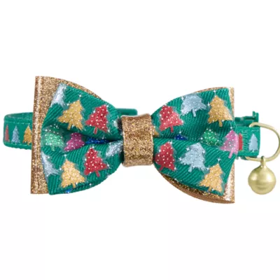 Product Merry & Bright® Trees Cat Collar