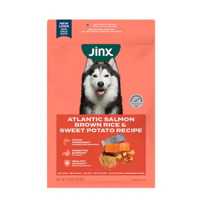 Product Jinx All Life Stages Dry Dog Food - Atlantic Salmon, Brown Rice & Sweet Potato