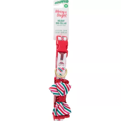 Product Merry & Bright® Bones Holiday Dog Collar