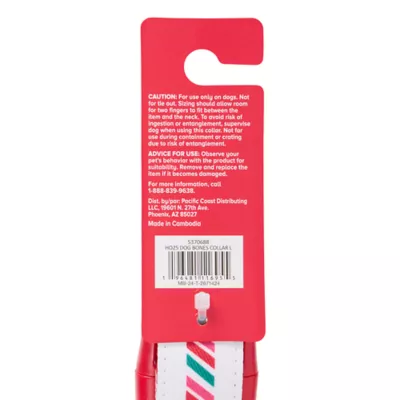 Product Merry & Bright® Bones Holiday Dog Collar