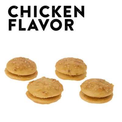 Dentley's Rawhide Alternative Adult Dog Chews - Chicken Sandwhich 4 ct 4.9 oz - Image 3