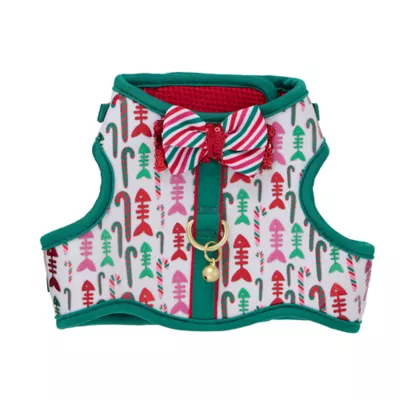 Product Merry & Bright® Bones Cat Harness and Leash Set