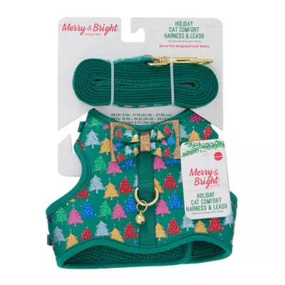 Product Merry & Bright® Trees Holiday Cat Harness