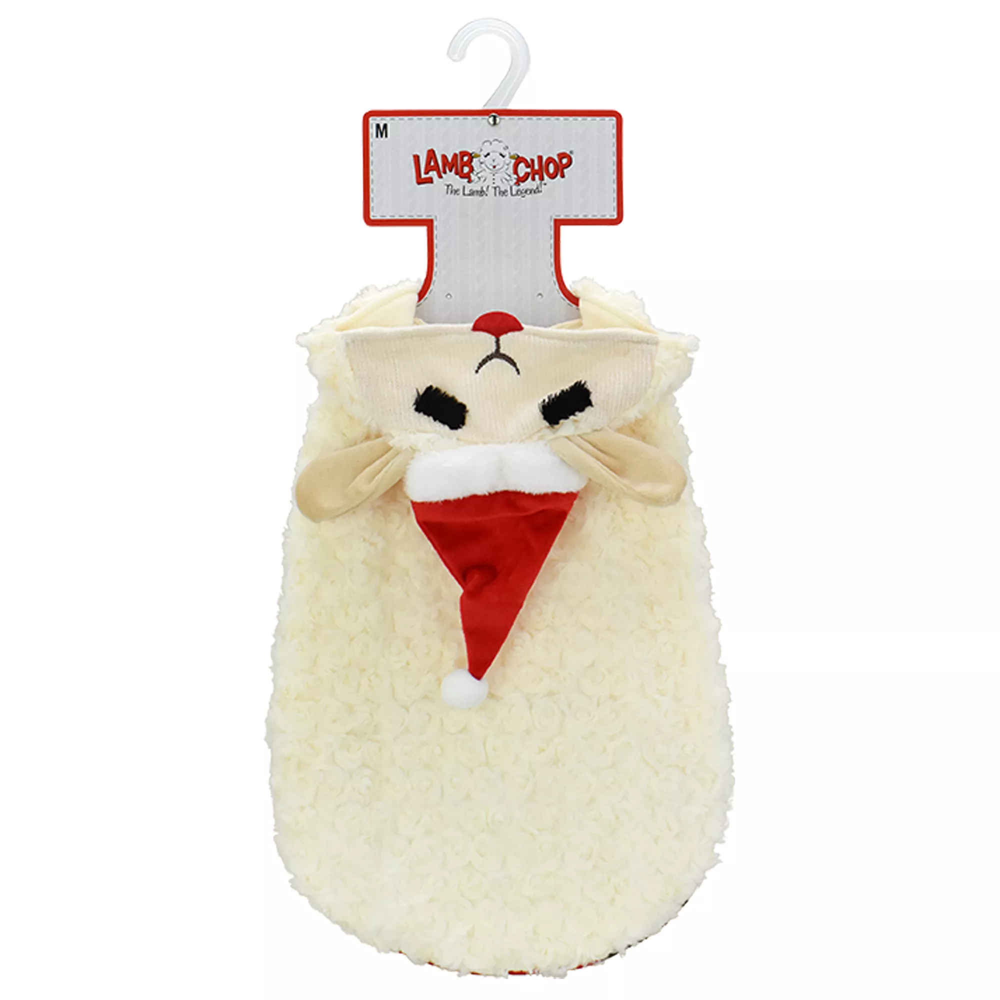 Multipet's Holiday Lamb Chop Santa Hoodie