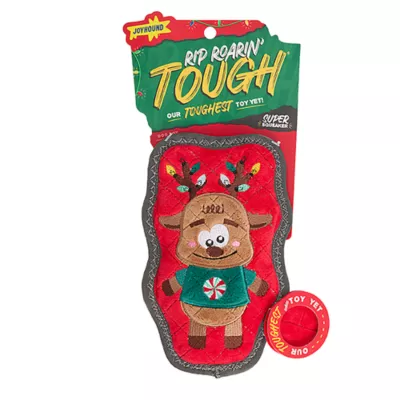 Product Joyhound® Rip Roarin'Reindeer Holiday Dog Toy
