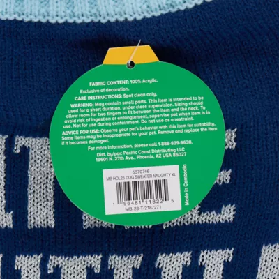 Product Merry & Bright® Naughty Holiday Sweater