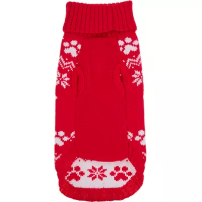 Product Merry & Bright® Happy Paw Holiday Sweater