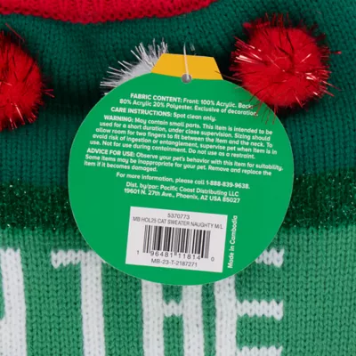 Product Merry & Bright® Naughty Holiday Sweater