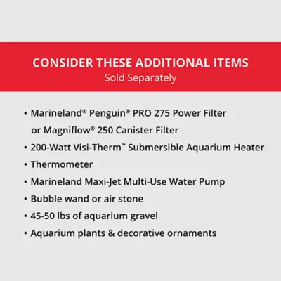 Product Marineland® High Definition LED Aquarium & Stand Ensemble - 45 Gallon