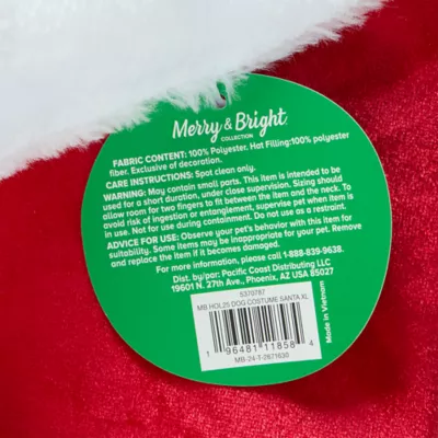 Product Merry & Bright® Santa Holiday Costume