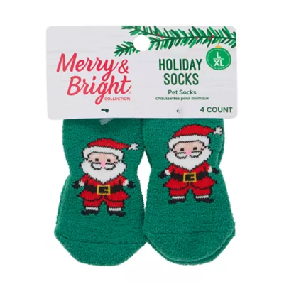 Product Merry & Bright® Santa Socks