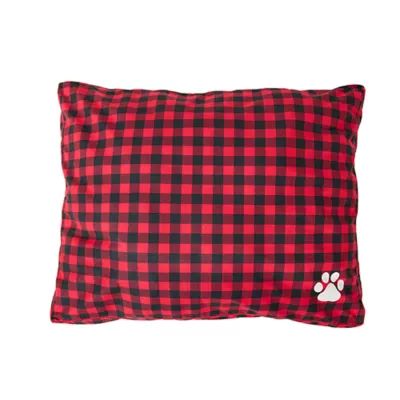 Product Merry & Bright® Buffalo Check Pillow Bed