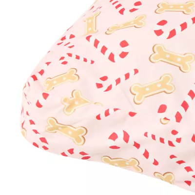 Product Merry & Bright® Candy Cane Holiday Pillow Bed