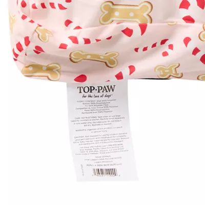 Product Merry & Bright® Candy Cane Holiday Pillow Bed