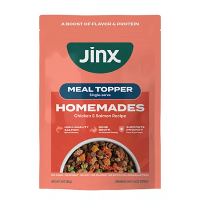 Product Jinx Chicken Salmon Homemades Meal Topper Dog Food