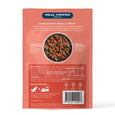 Product Jinx Chicken Salmon Homemades Meal Topper Dog Food