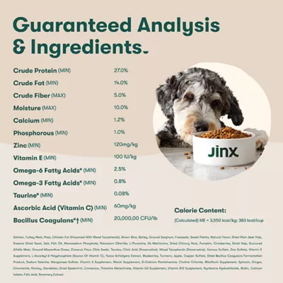 Product Jinx Salmon, Brown Rice, and Sweet Potato Dry Dog Food