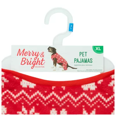 Product Merry & Bright® Red Holiday Pajamas