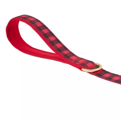 Product Merry & Bright® Gingham Holiday Dog Leash