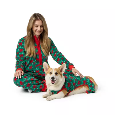Product Merry & Bright® Holiday Bows Themed Pajamas