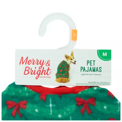 Product Merry & Bright® Holiday Bows Themed Pajamas
