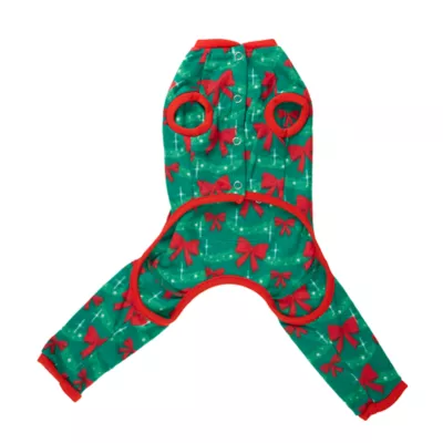 Product Merry & Bright® Holiday Bows Themed Pajamas