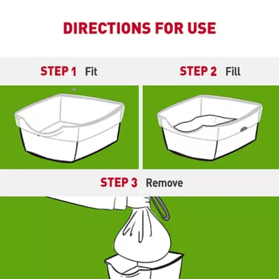 Product Nature's Miracle Odor Control Jumbo Litter Box Liners, Fresh Scent, 27 Count