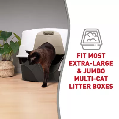 Product Nature's Miracle Odor Control Jumbo Litter Box Liners, Fresh Scent, 27 Count