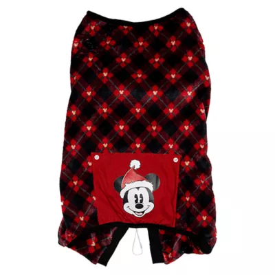 Product Mickey Buffalo Plaid Dog Pajamas