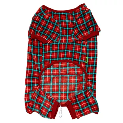 Product Peanuts Plaid Dog Pajamas