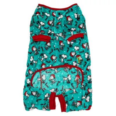 Product Peanuts Snoopy Green Dog Pajamas