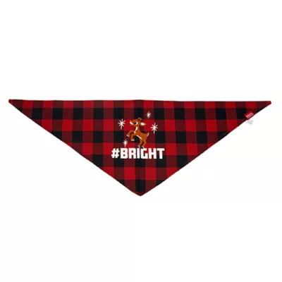 Product Rudolph® Plaid Dog Bandana