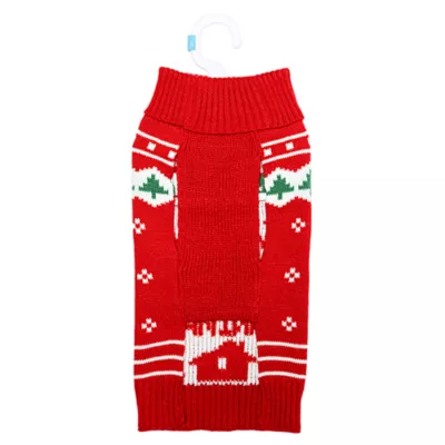 Product Home Alone Holiday Dog Sweater