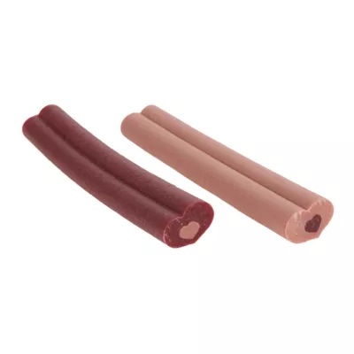 Dentley's® Raw-Hide Alternative All Life Stages Heart Shaped Stick Dog Treat - 6 oz - Image 2