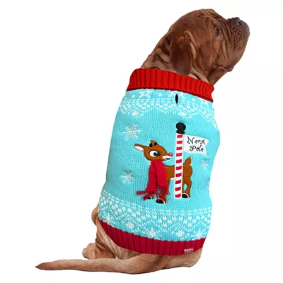 Product  Rudolph® Blue North Pole Sweater