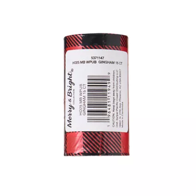 Product Merry & Bright® Waste Bags 15 Count, Gingham