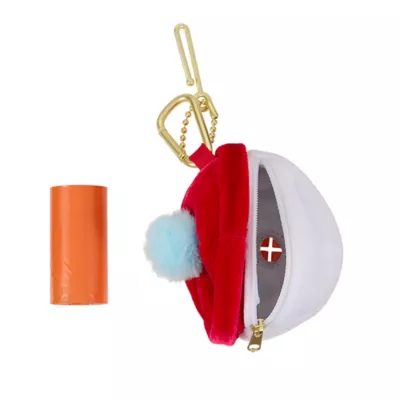 Product Merry & Bright® Dog Poop Bag Dispenser - Snowman - Includes 15 Poop Bags