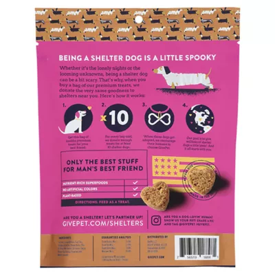 Product GivePet Howl-o-ween Dog Treats, 6oz