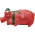 Multipet Red Holiday Globlet Grunting Pig 8" image thumbnail 3