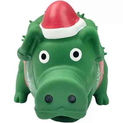 Product Multipet Green Holiday Globlet Grunting Pig 8"