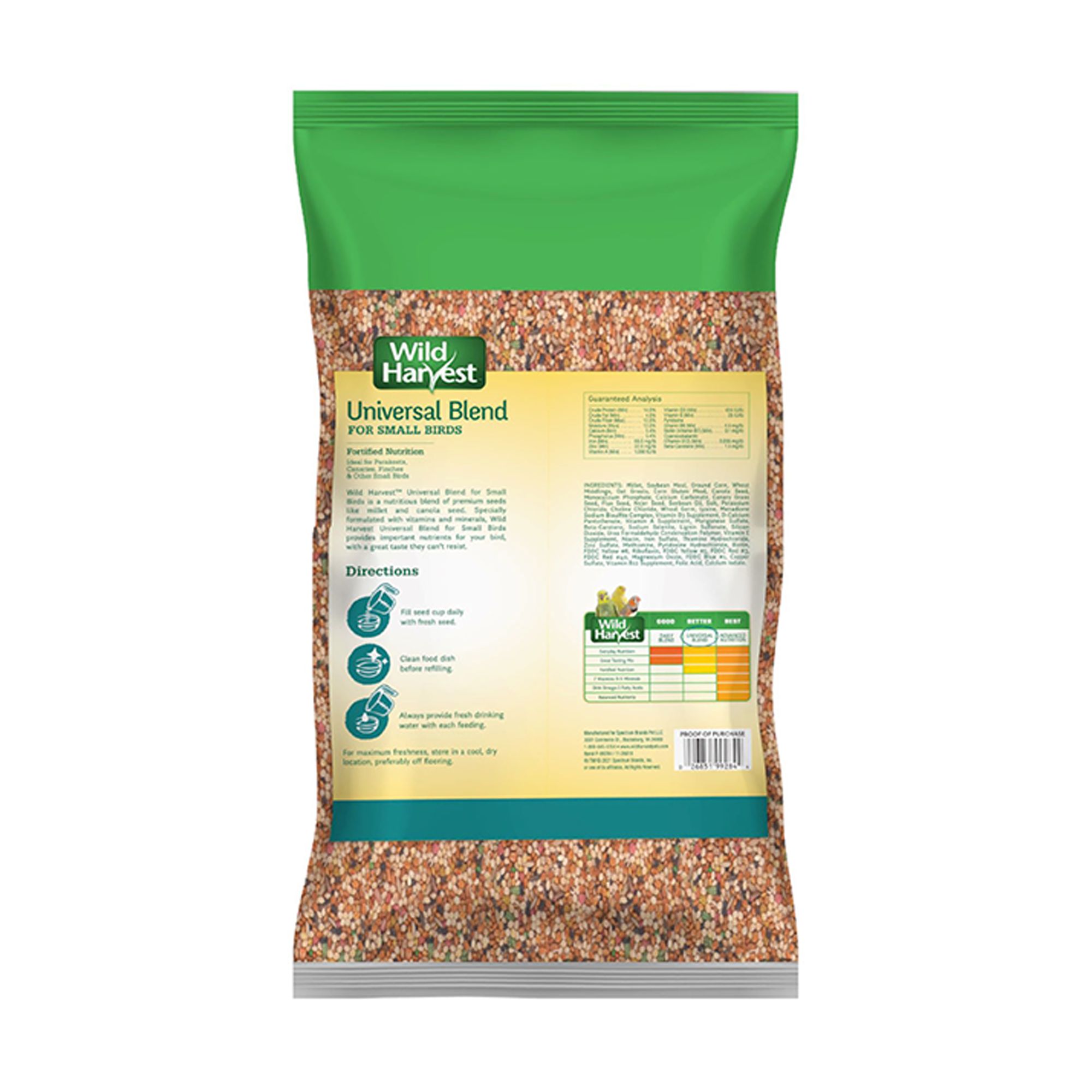 Wild Harvest® Universal Blend for Small Birds - thumbnail 2