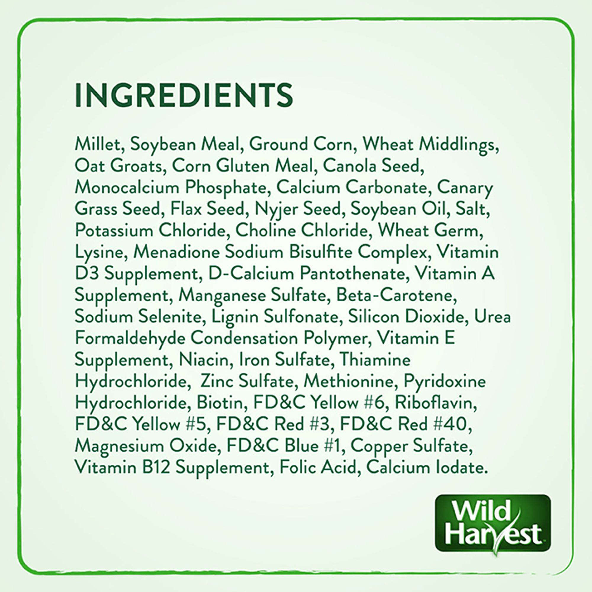 Wild Harvest® Universal Blend for Small Birds - thumbnail 6